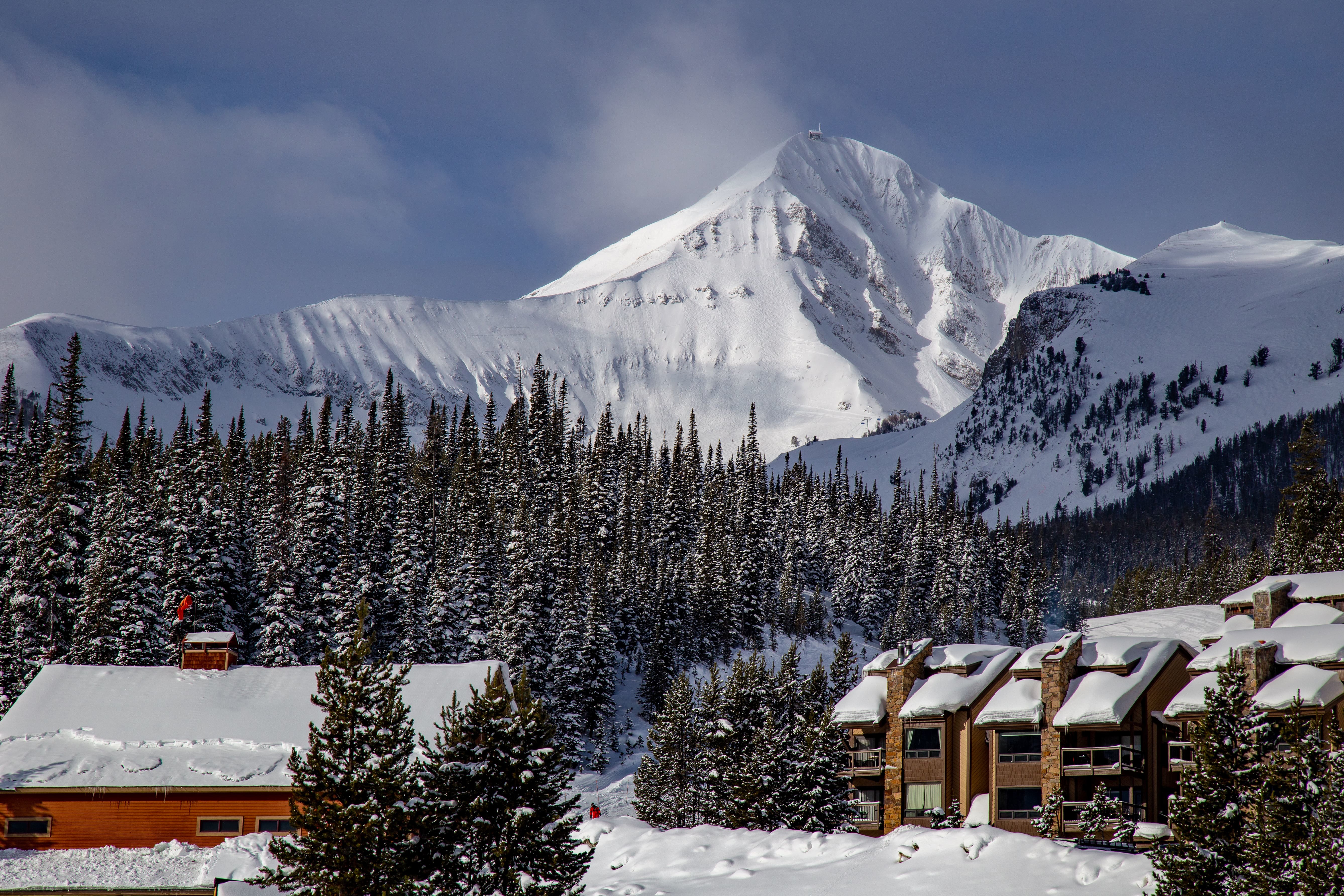 Big Sky Montana, slope side lodging