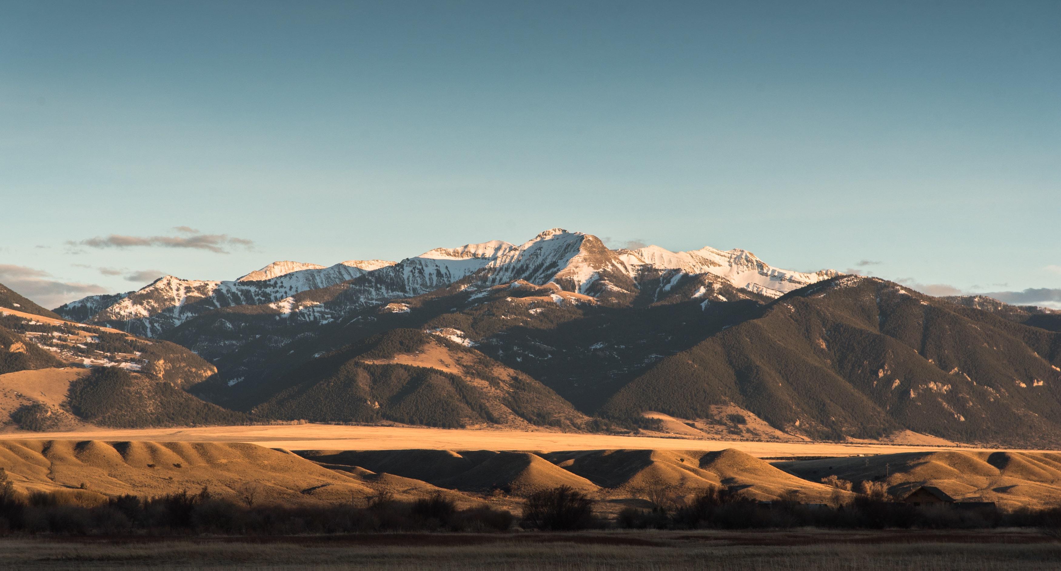 Beautiful mountain landscape Ennis, Montana.